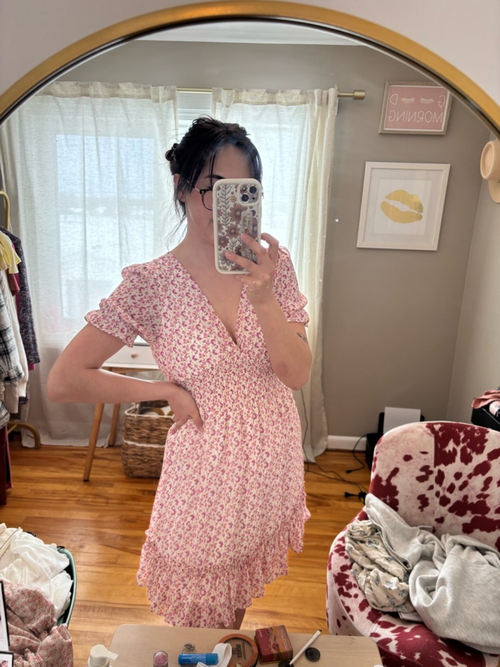 New winners floral dress